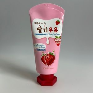Kwailnara strawberry milk cleansing foam Korean skin care